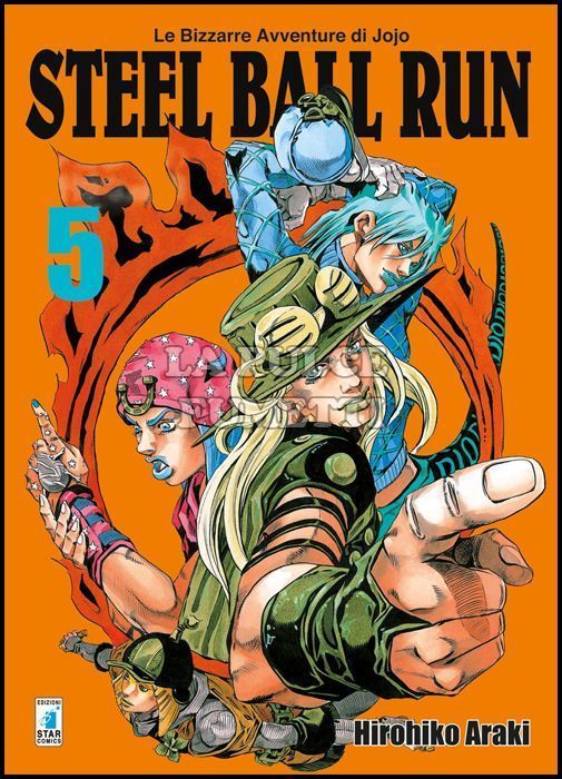 LE BIZZARRE AVVENTURE DI JOJO #    55 - STEEL BALL RUN 5 ( DI 16 )